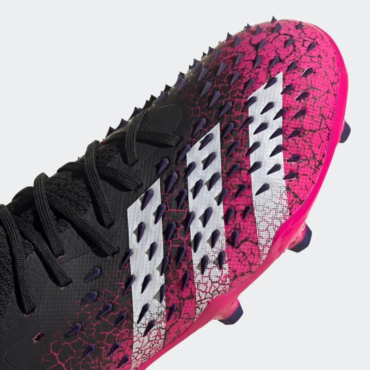 Adidas JR Predator Freak .1 FG - Black-Pink-Purple (Detail 1)