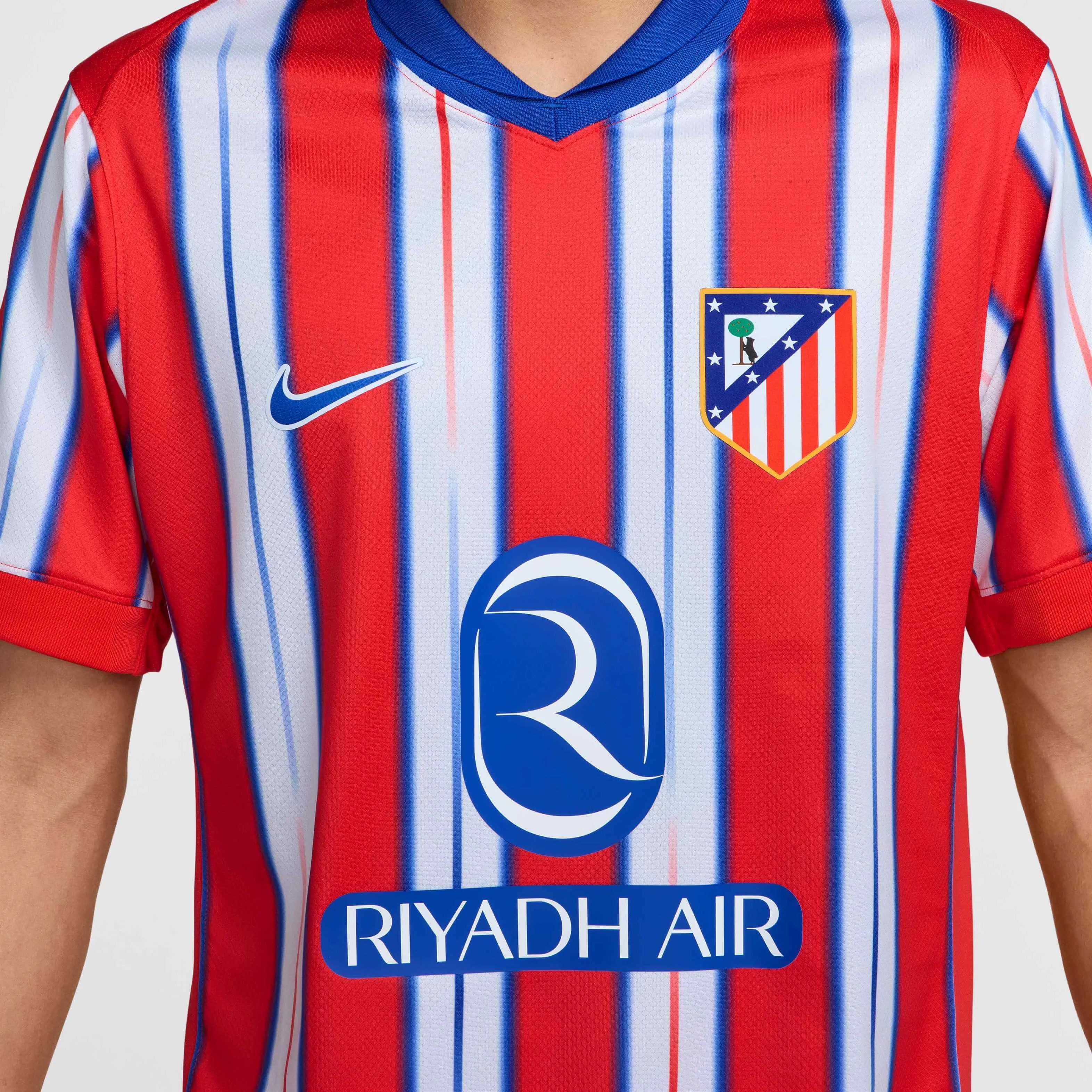 Nike 2024-25 Atletico Madrid Men's Stadium Home Jersey (Detail 2)