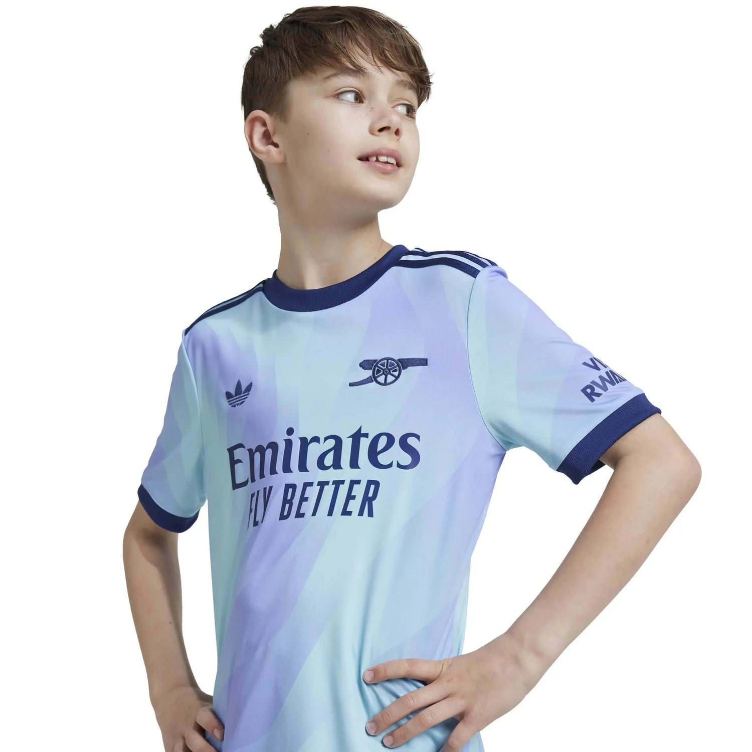 adidas 2024-25 Arsenal Youth Stadium Third Jersey (Detail 1)