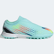 adidas Jr X Speedportal.3 LL Turf J - Aqua-Blue (Side 1)