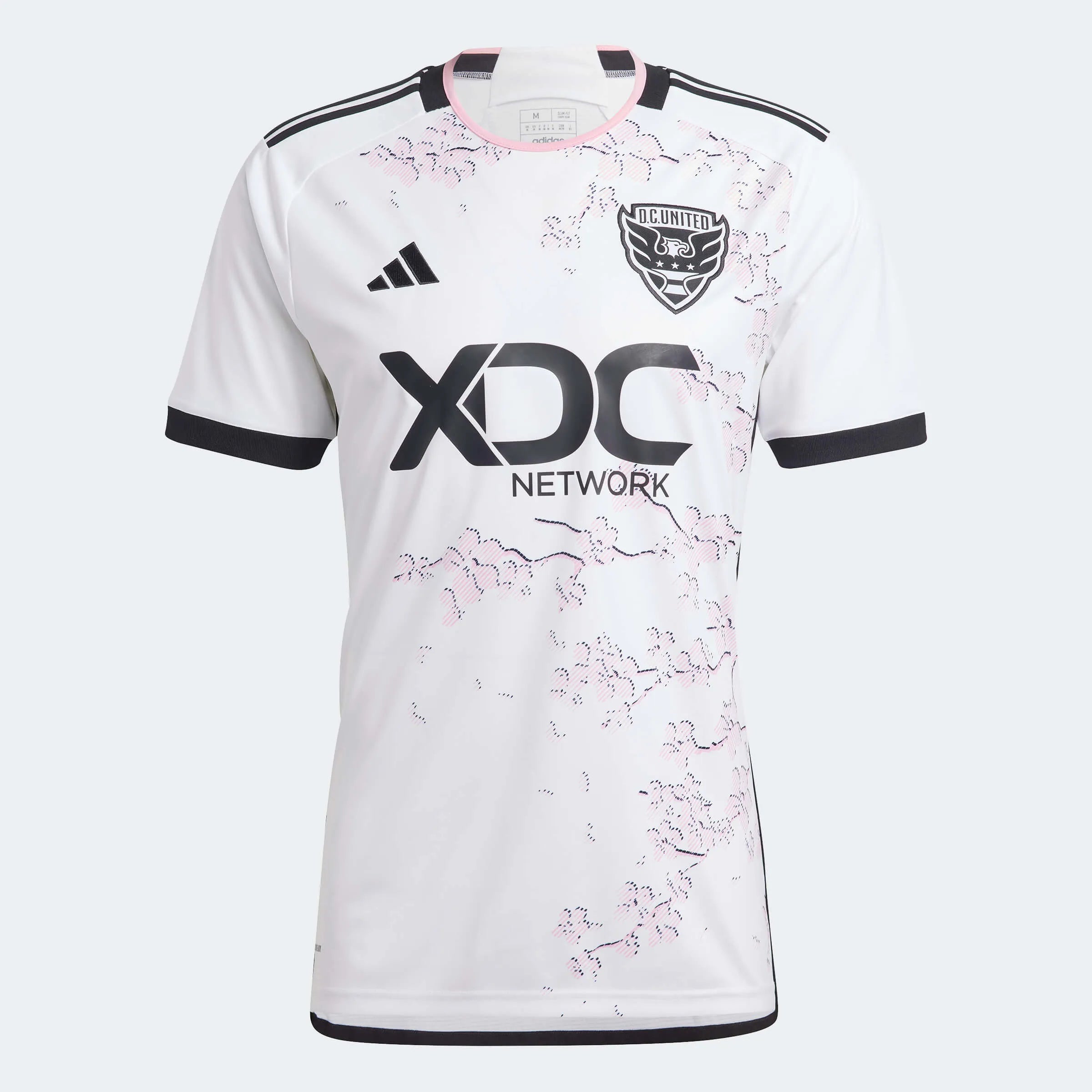 adidas 2023-24 DC United Away Jersey - White (Front)