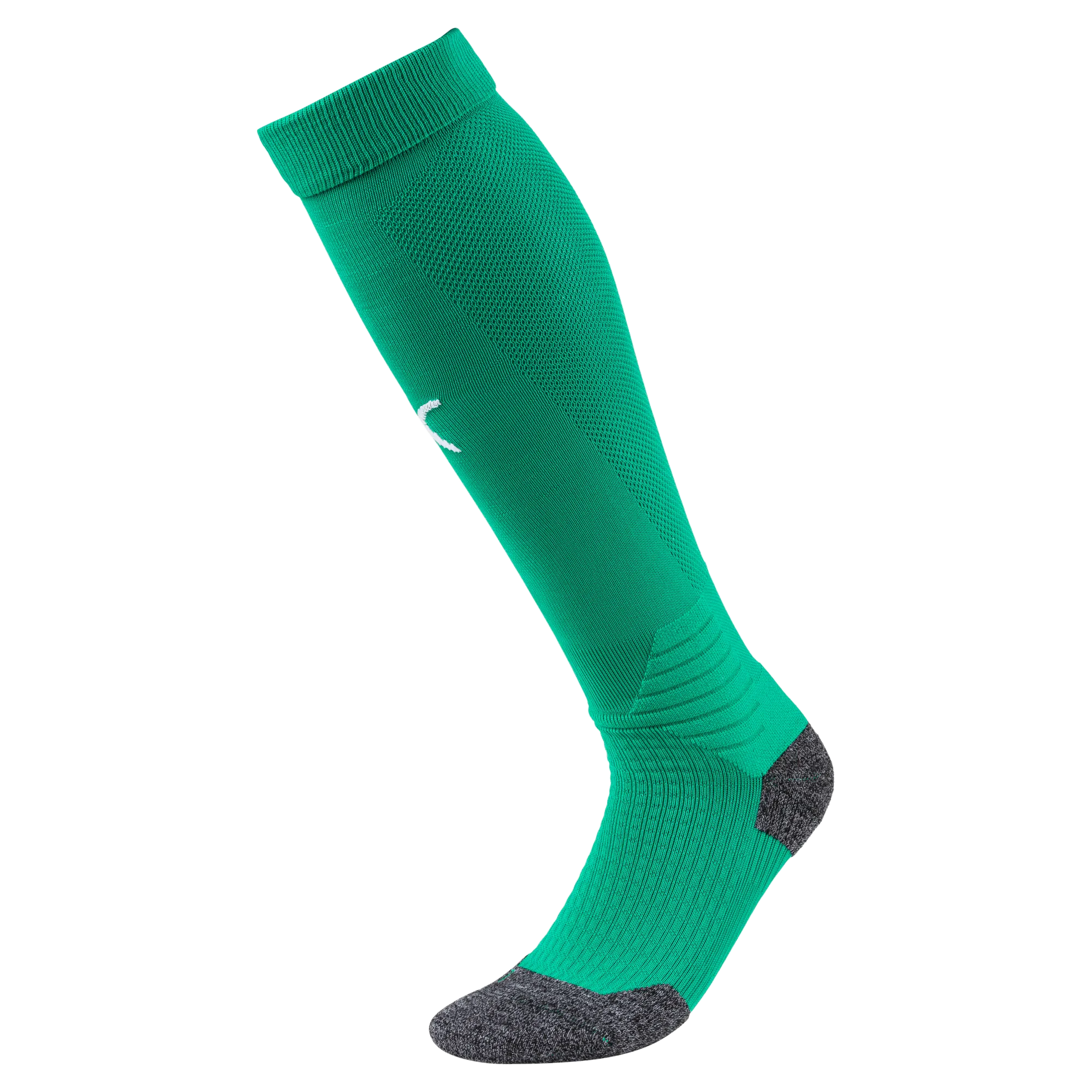 Puma Team Liga Socks Green-White (Lateral)