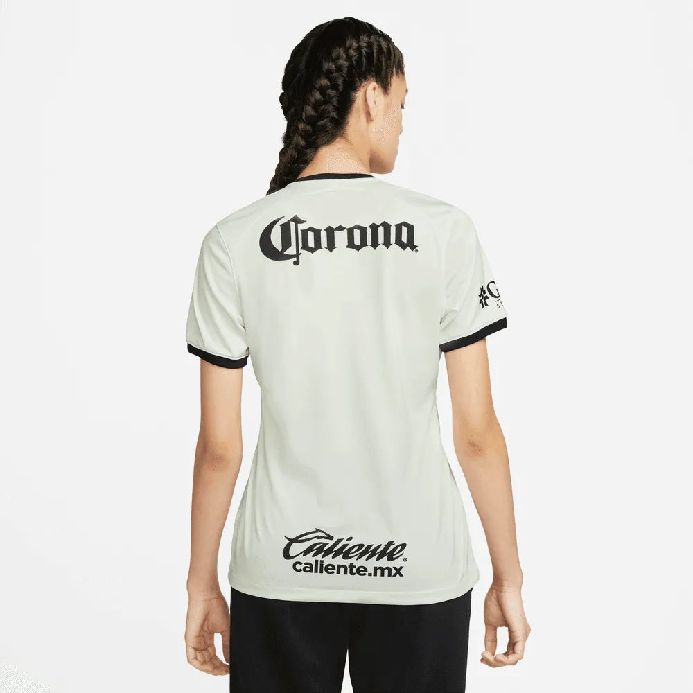 Nike 2023 Club America Women Third Jersey - Sail-Black (Model - Back)