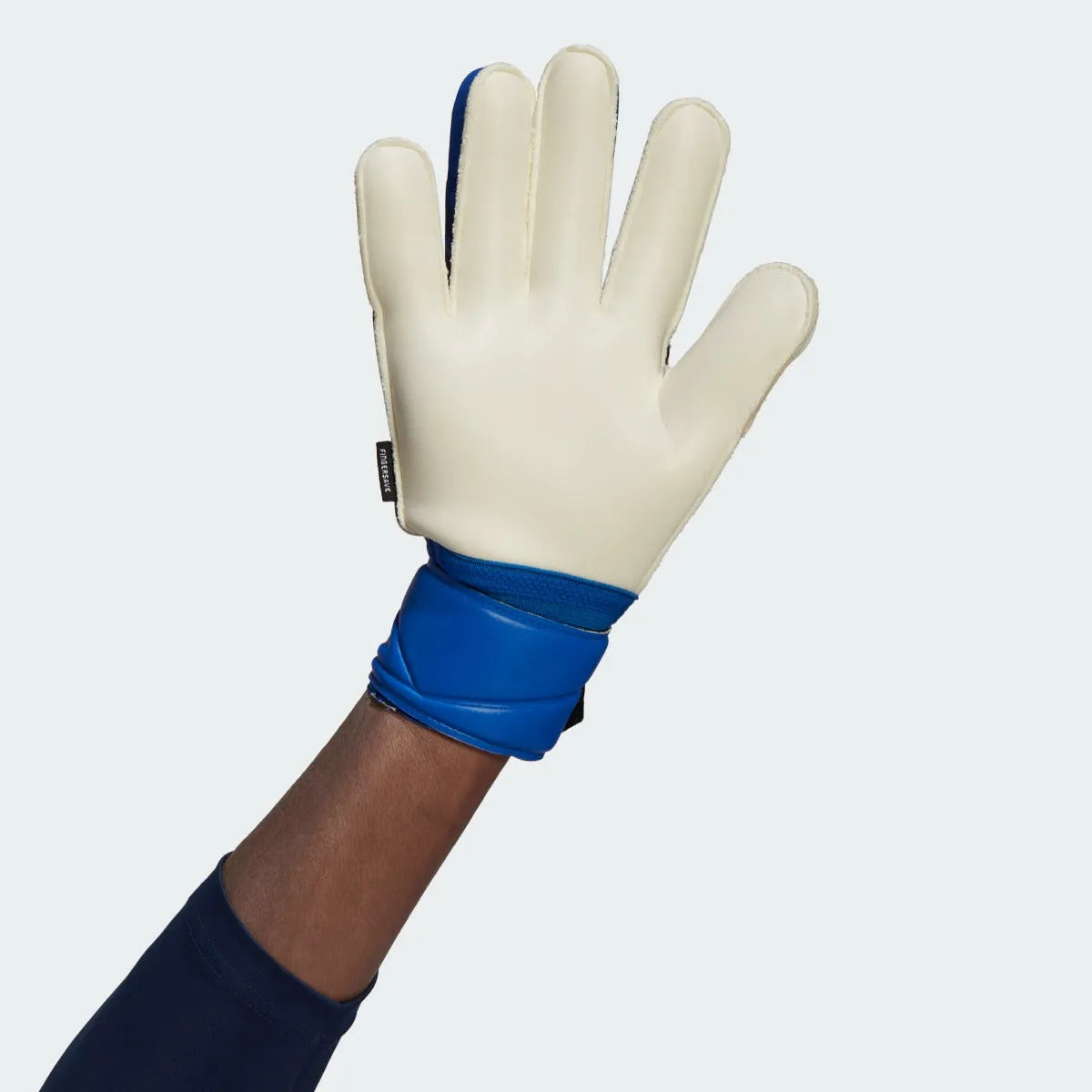 Adidas Predator Match Fingersave Goalkeeper Gloves - Royal-Red (Single - Inner)