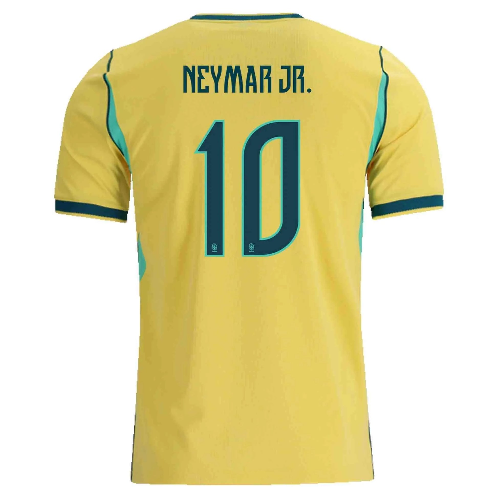Nike 2026 Brazil Men's Stadium Home Soccer Jersey (Neymar JR)