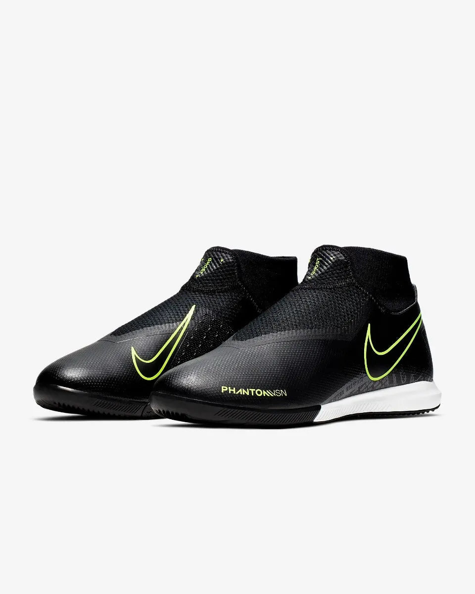 Nike Phantom Vision Academy DF IC - Black-Volt