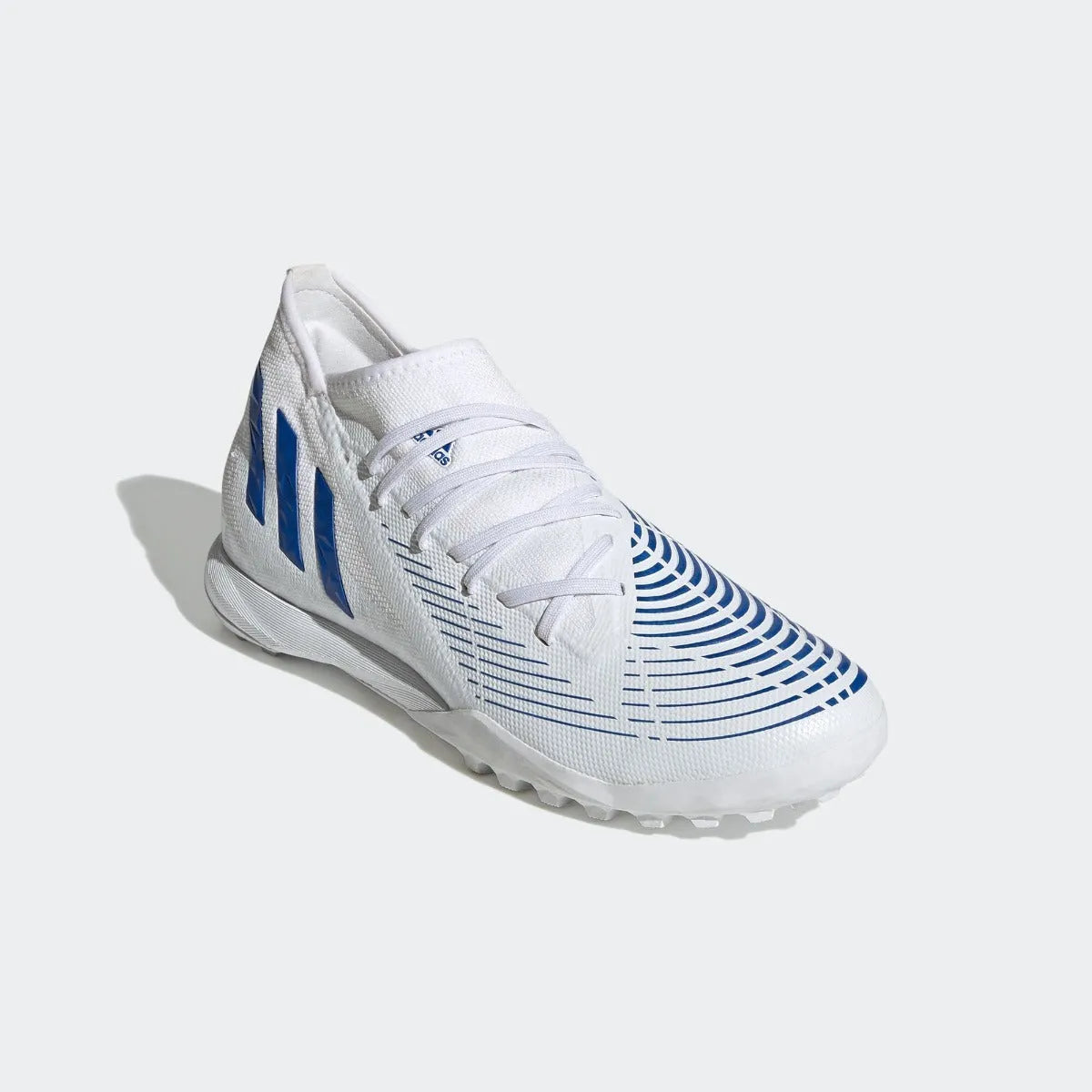 adidas Predator Edge .3 Turf - White-Hi Res Blue (Diagonal 1)