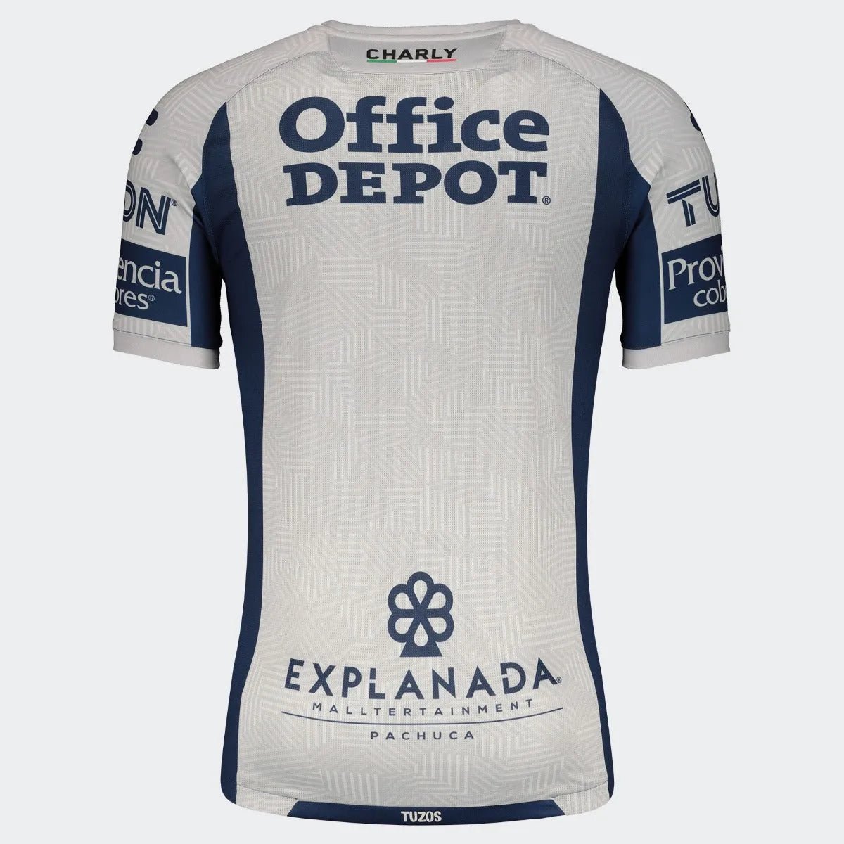 Charly 2020-21 Pachuca Home Jersey - Grey-Navy