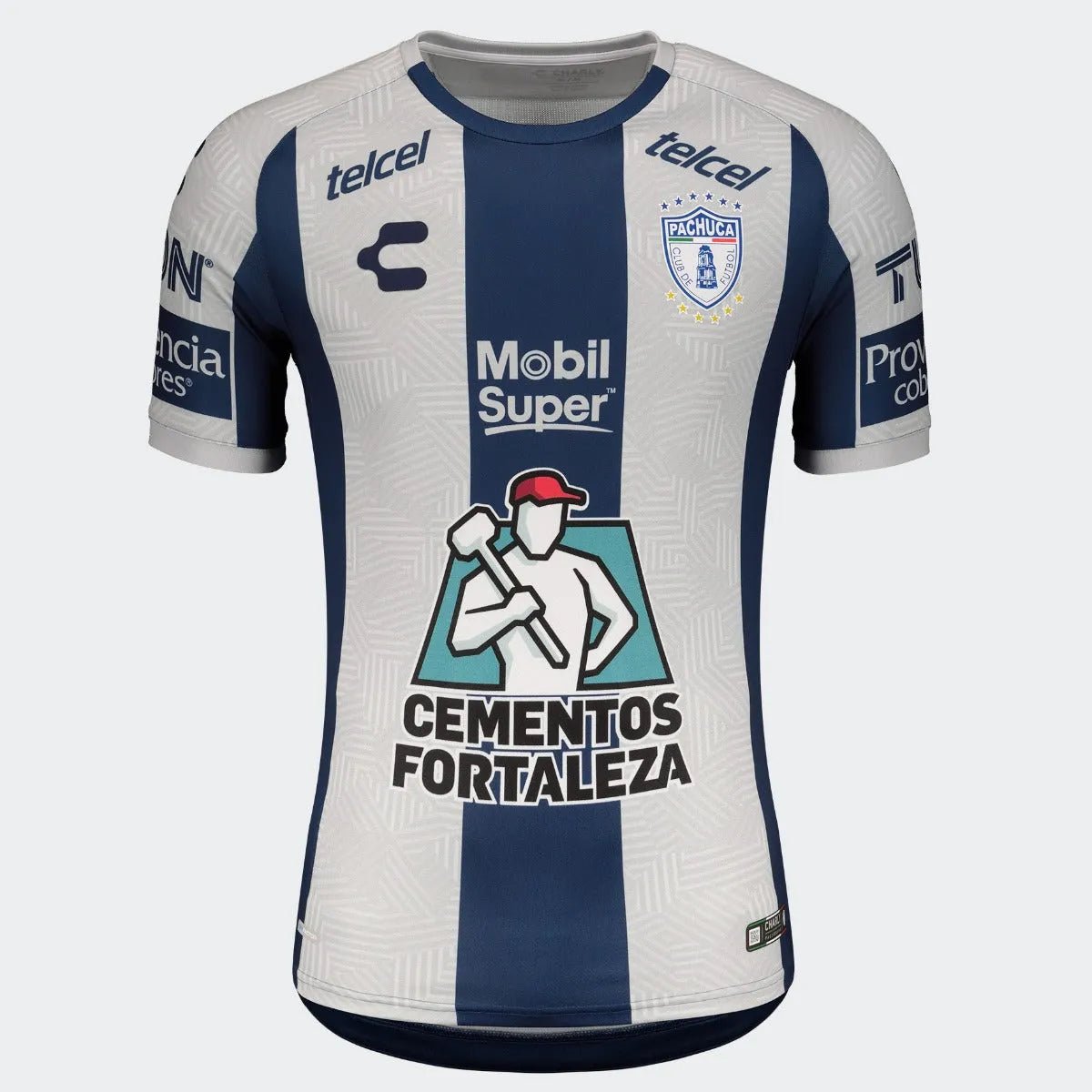Charly 2020-21 Pachuca Home Jersey - Grey-Navy
