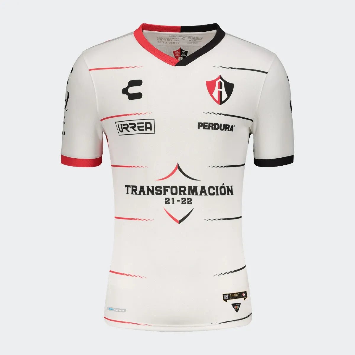 Charly 2021-22 Atlas Away Jersey - White (Front)