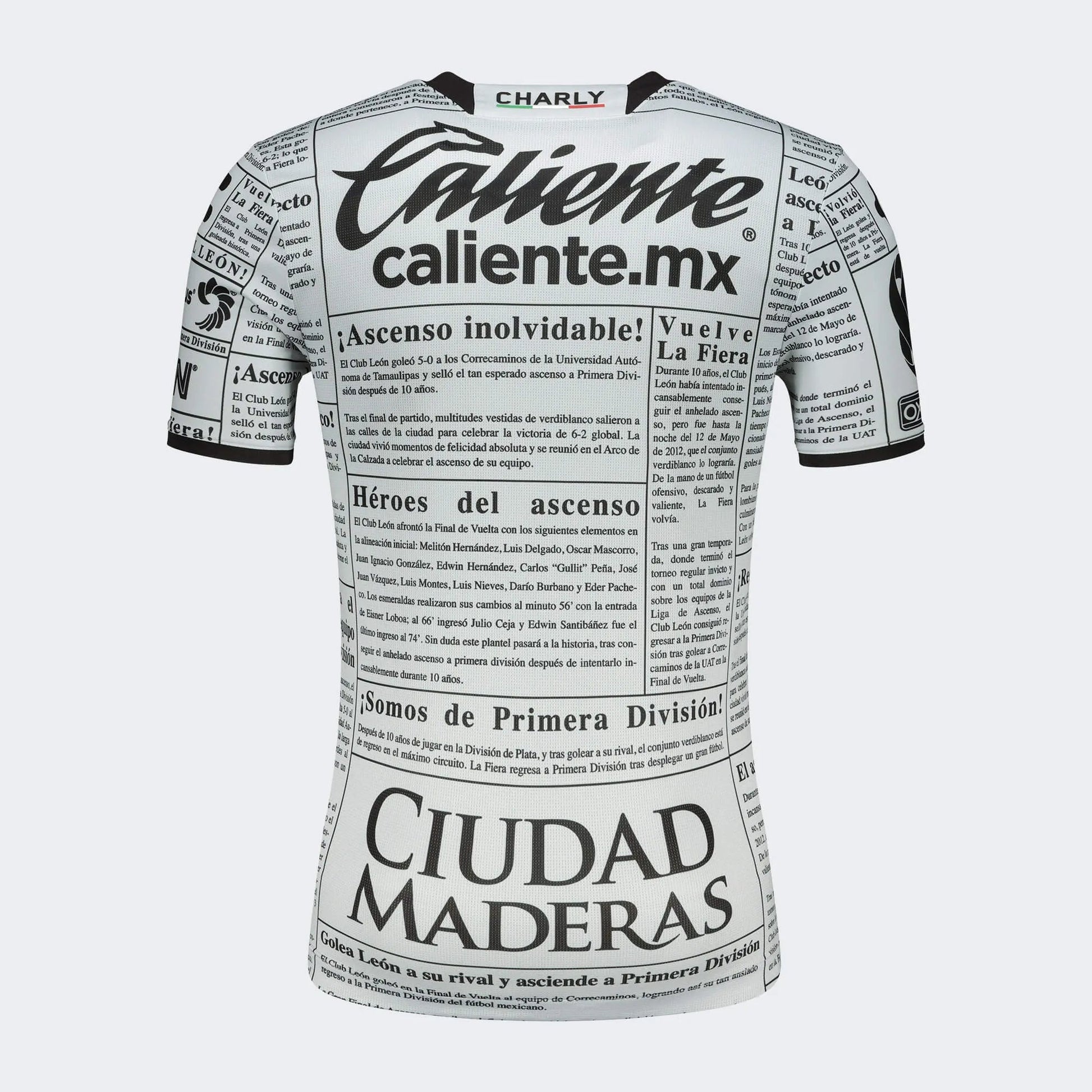 Charly 2022-23 Leon Away Jersey - Grey (Back)