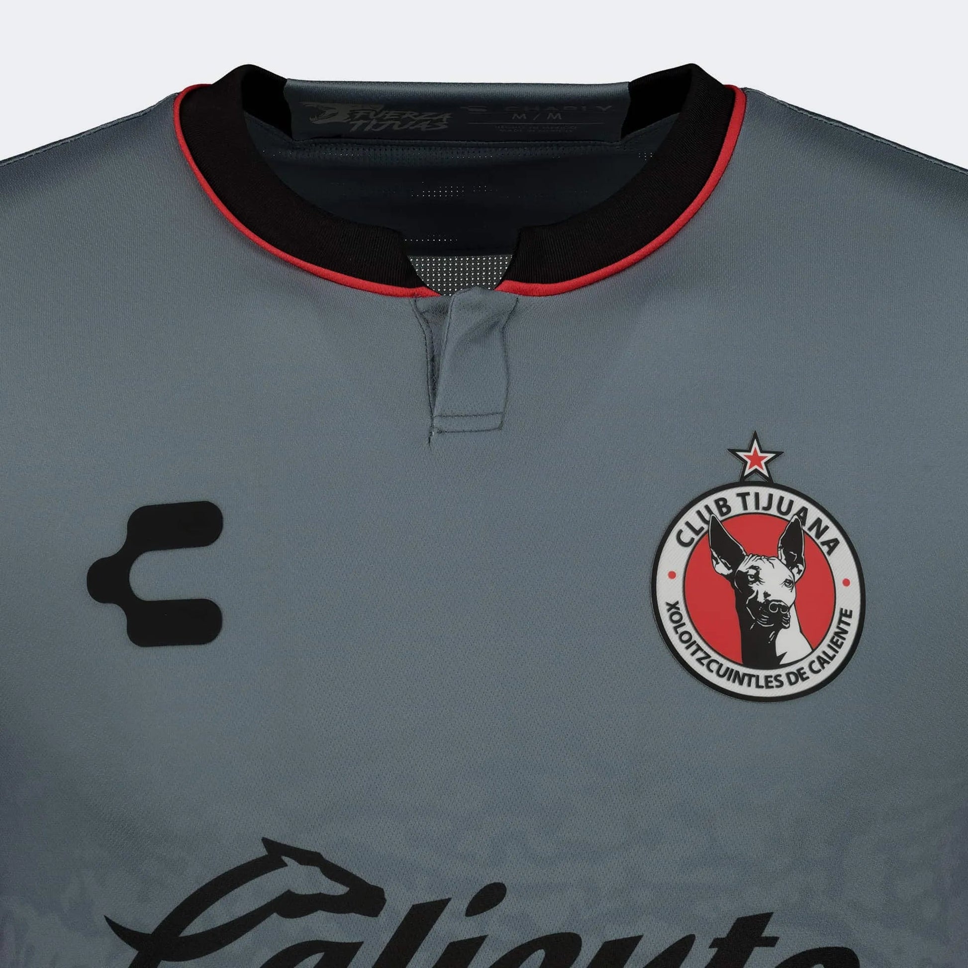 Charly 2023-24 Tijuana Men's Stadium Away Jersey (Detail 2)
