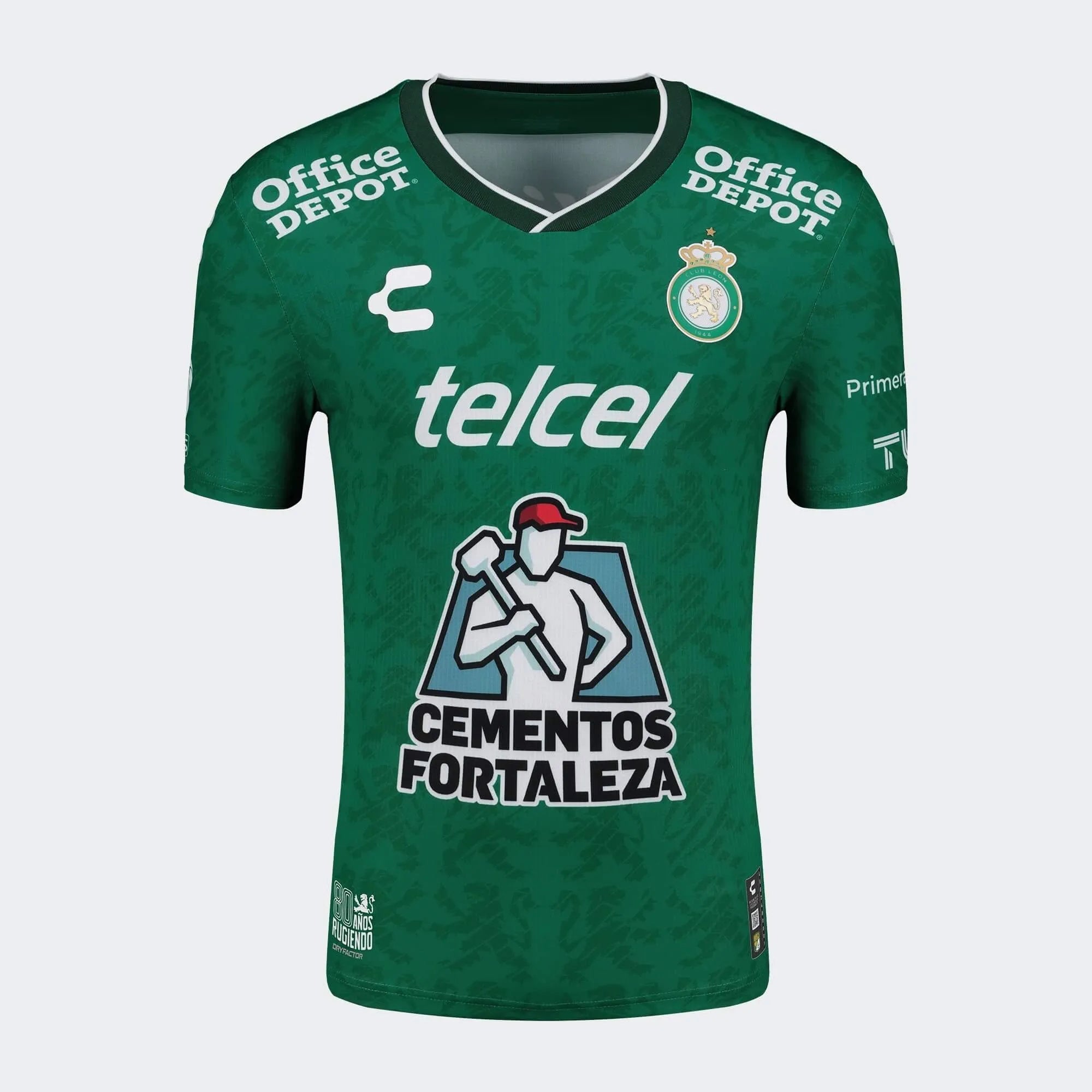 Charly 2024-25 Leon Men's Stadium Home Jersey (Front)