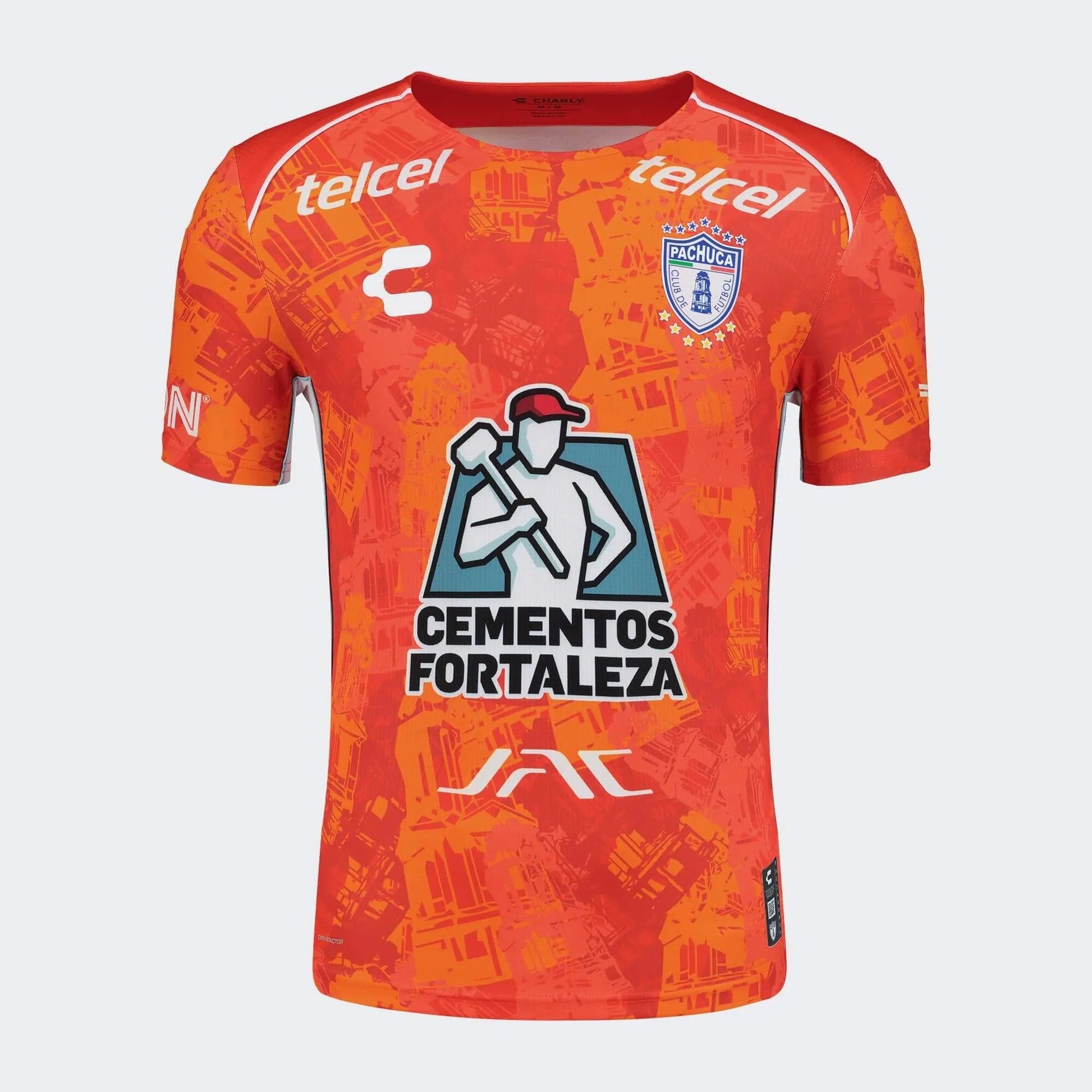 Charly 2024-25 Pachuca Men's Stadium Away Jersey (Front)