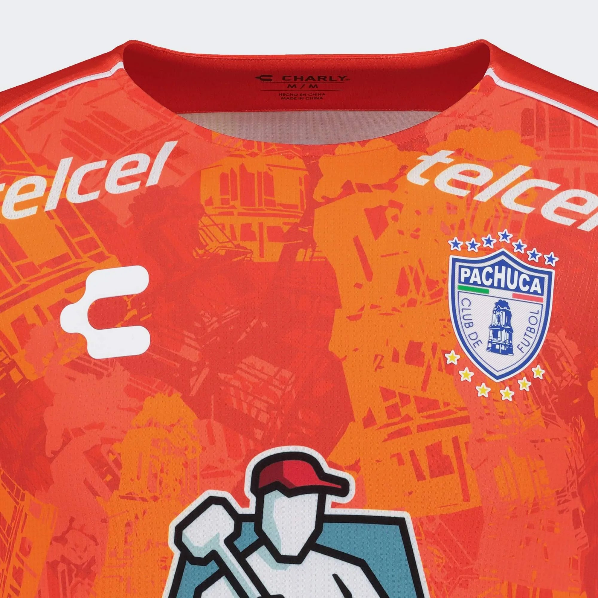 Charly 2024-25 Pachuca Men's Stadium Away Jersey (Detail 1)