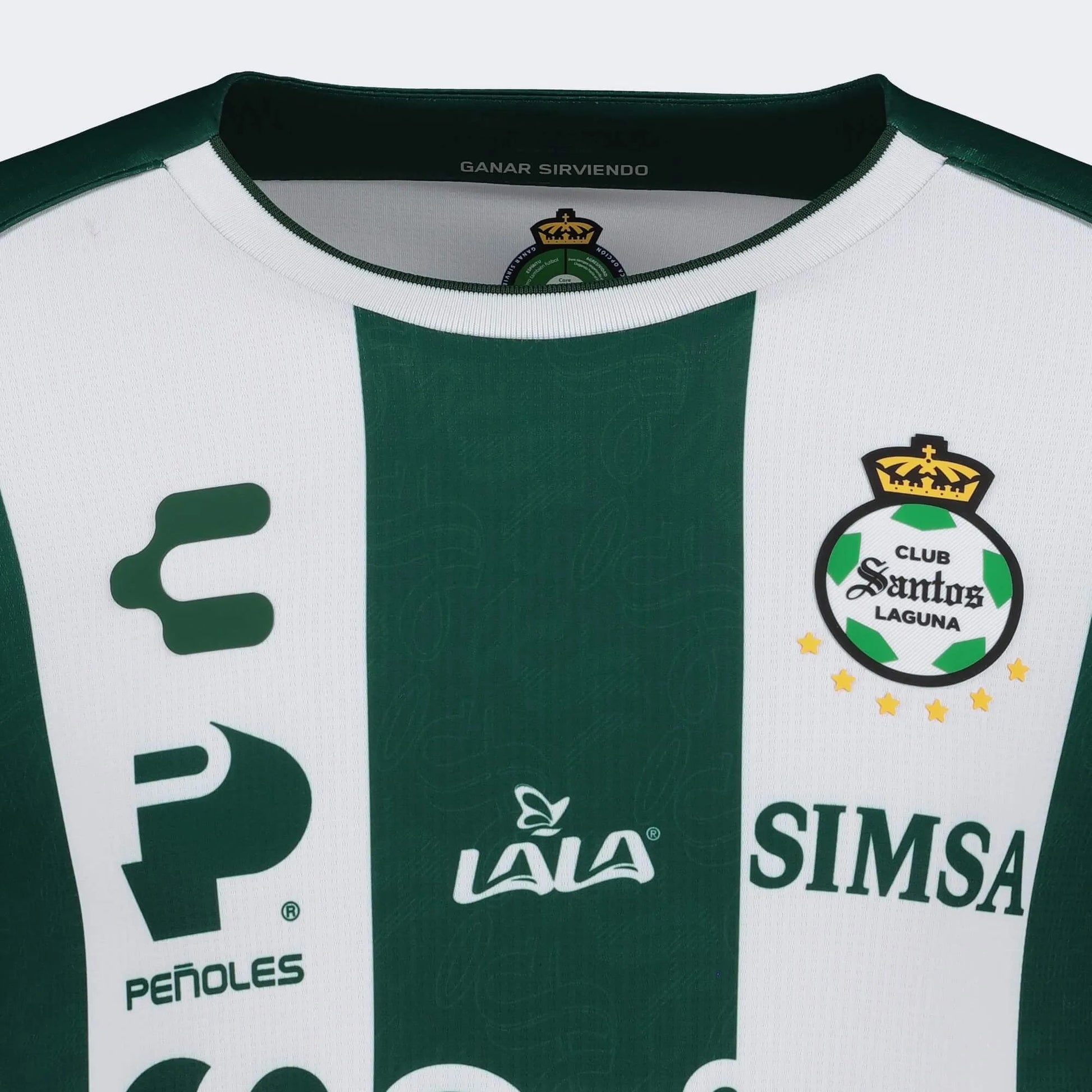 Charly 2024-25 Santos Men's Stadium Home Jersey (Detail 1)