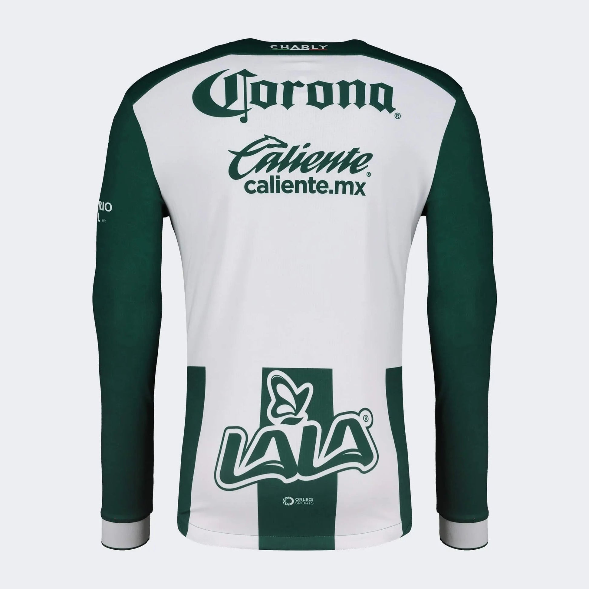Charly 2024-25 Santos Men's Stadium Home Long-Sleeve Jersey (Back)