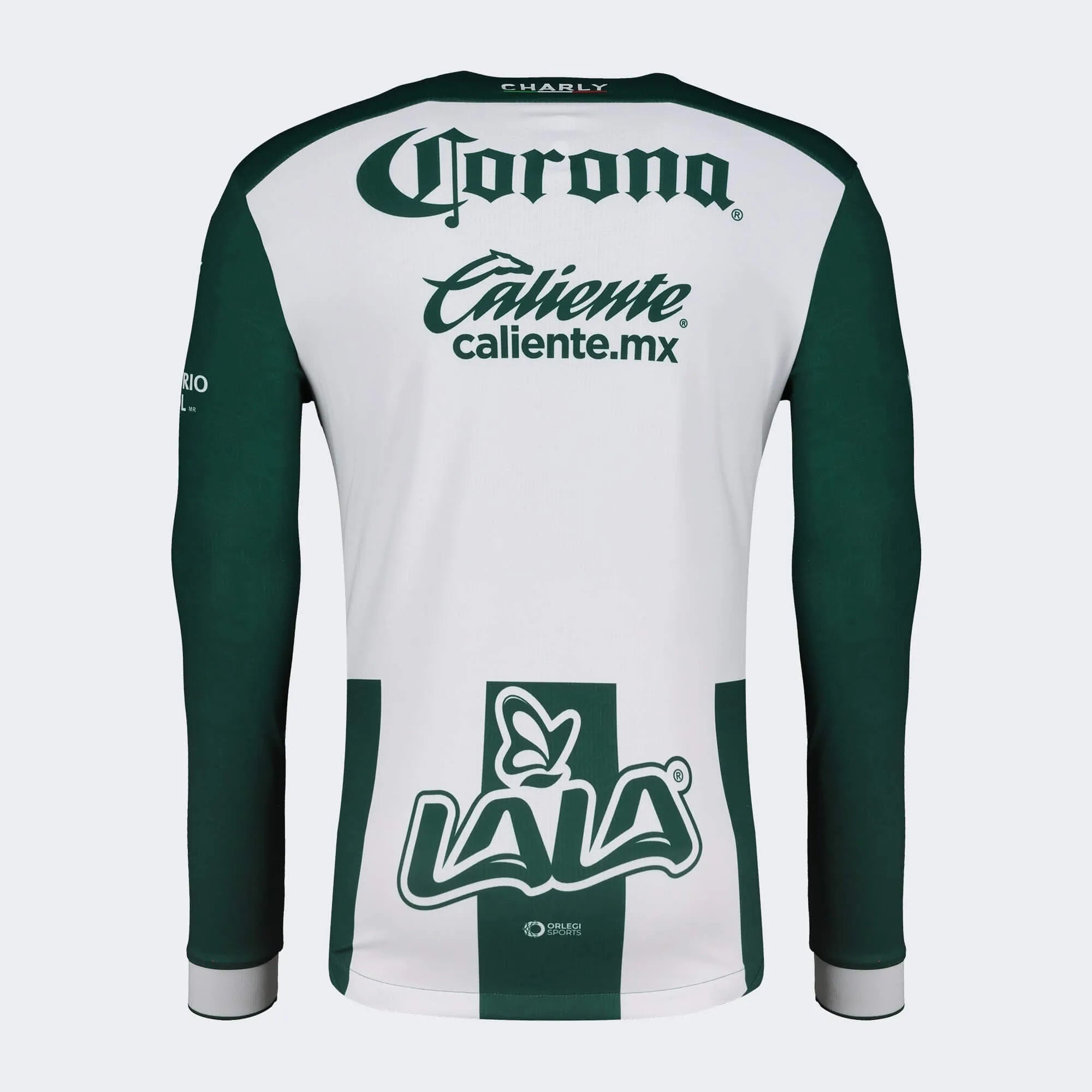 Charly 2024-25 Santos Men's Stadium Home Long-Sleeve Jersey (Back)