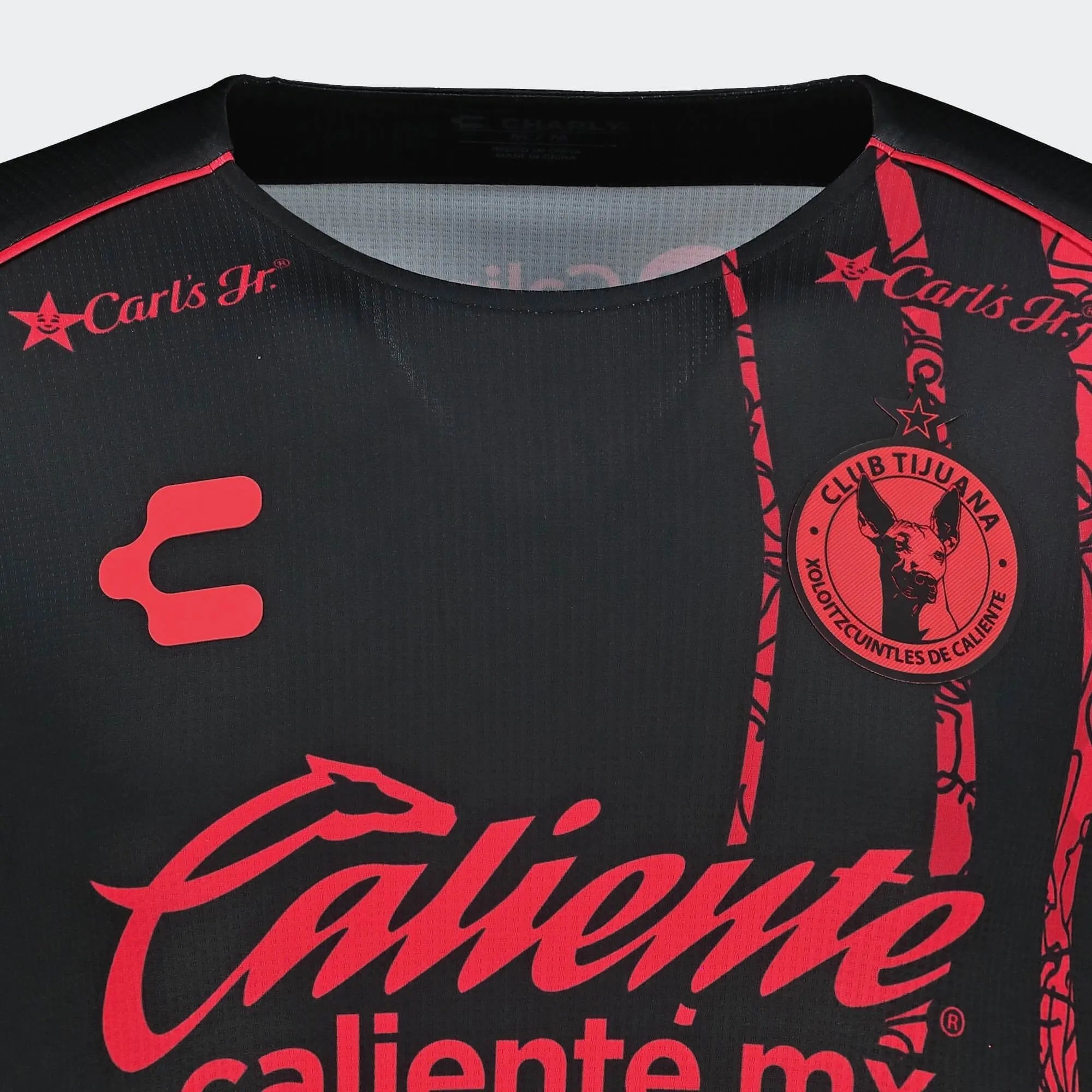 Charly 2024-25 Tijuana Men's Stadium Home Jersey (Detail 1)
