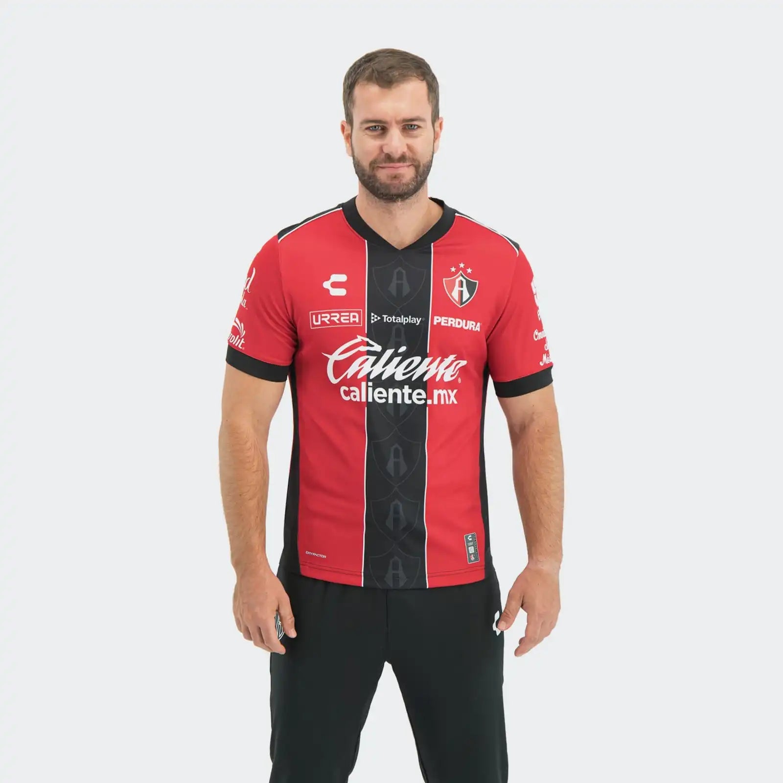 Charly 2025-26 Atlas Men's Stadium Home Soccer Jersey (Model - Front)