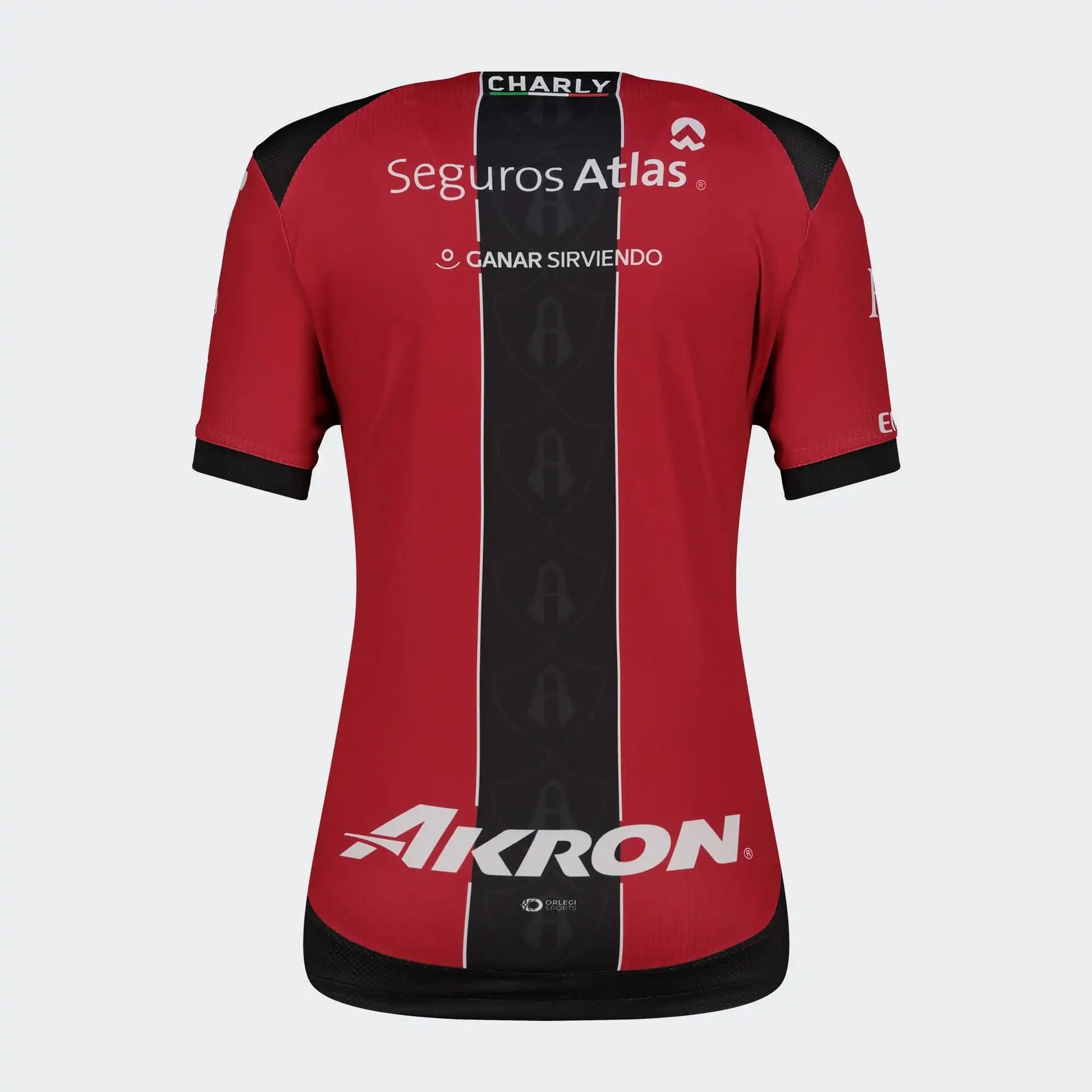 Charly 2025-26 Atlas Women's Stadium Home Soccer Jersey (Back)