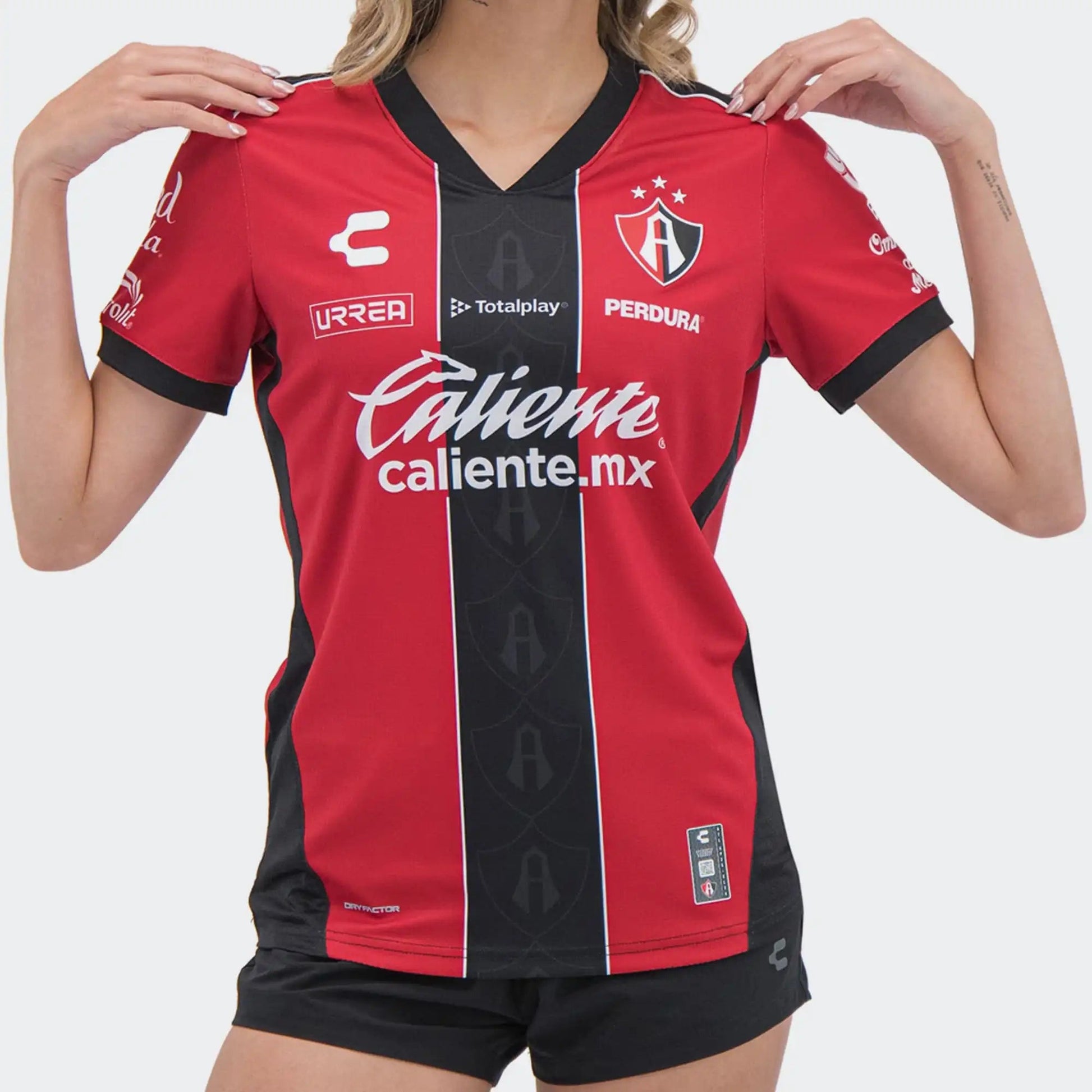 Charly 2025-26 Atlas Women's Stadium Home Soccer Jersey (Detail 1)