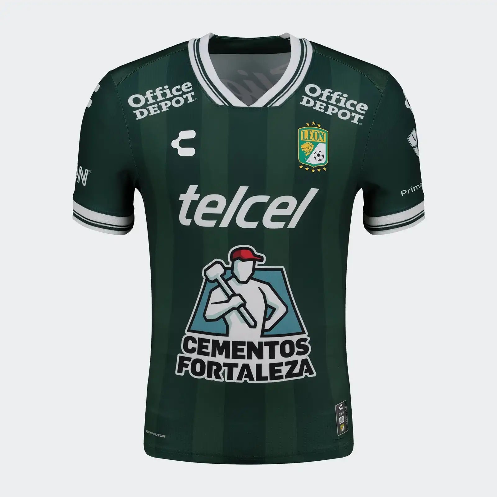 Charly 2025-26 Leon Men's Stadium Home Soccer Jersey (Front)