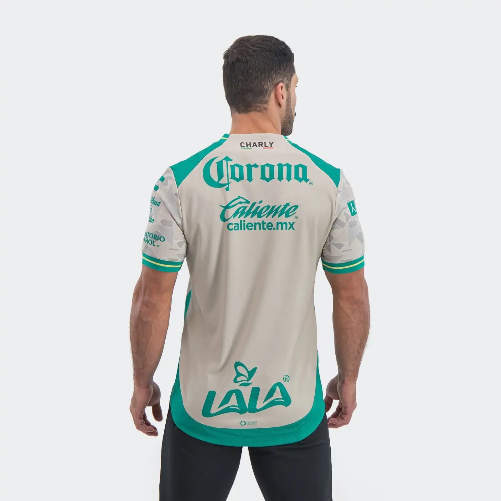 Charly 2025-26 Santos Men's Stadium Away Soccer Jersey (Model - Back)