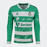 Charly 2025-26 Santos Men's Stadium Home Long-Sleeve Soccer Jersey (Front)