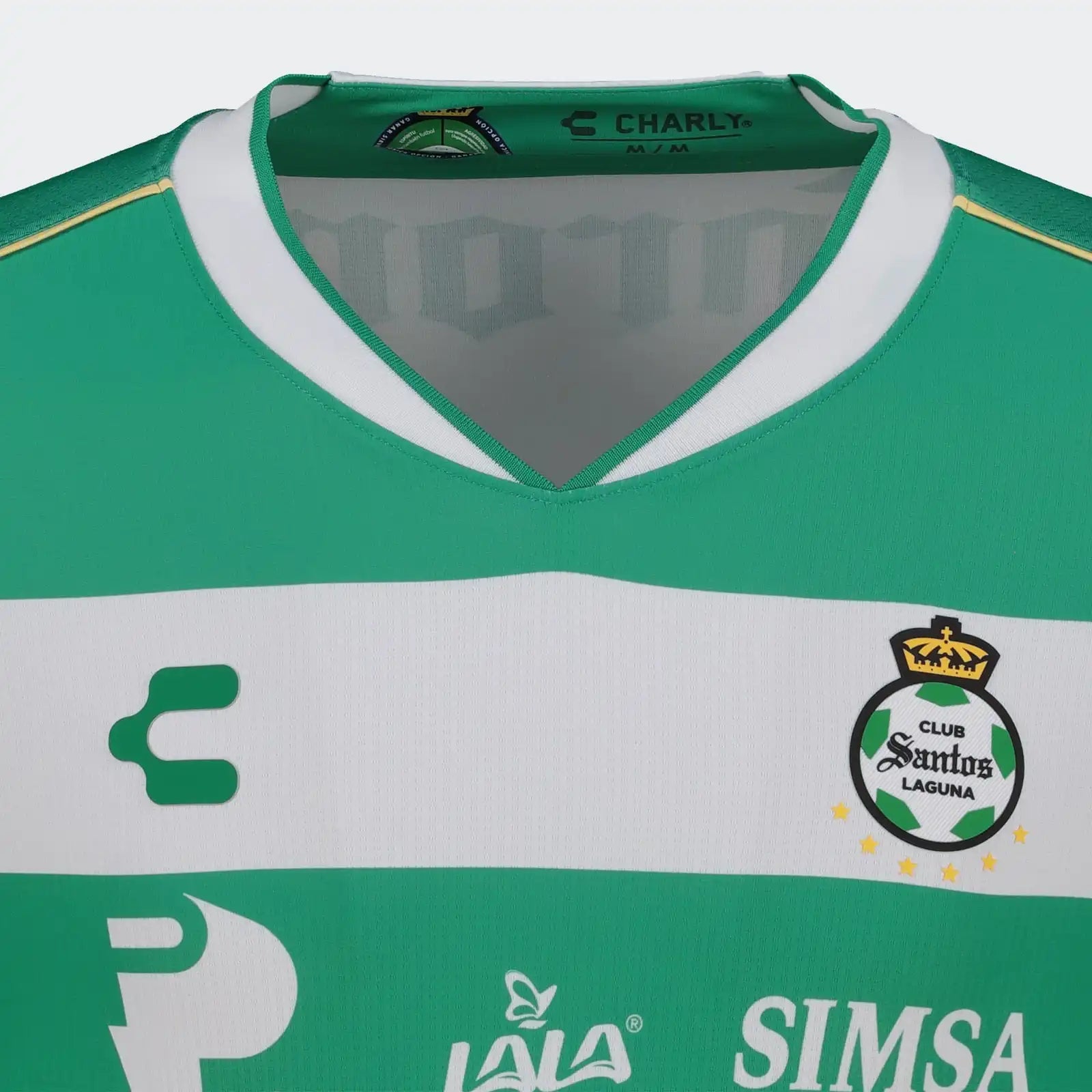 Charly 2025-26 Santos Men's Stadium Home Soccer Jersey (Detail 2)