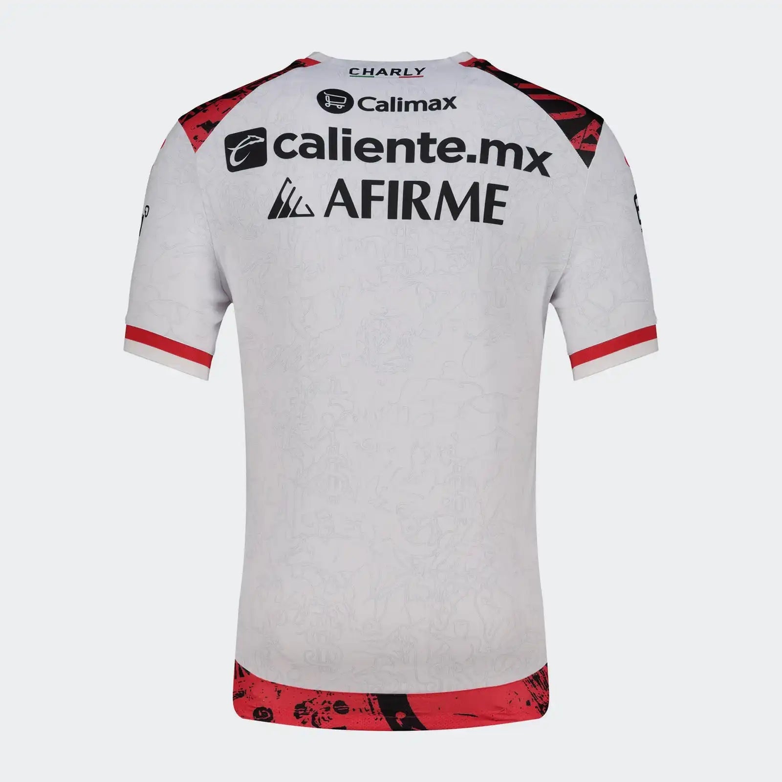 Charly 2025-26 Tijuana Men's Stadium Away Soccer Jersey (Back)