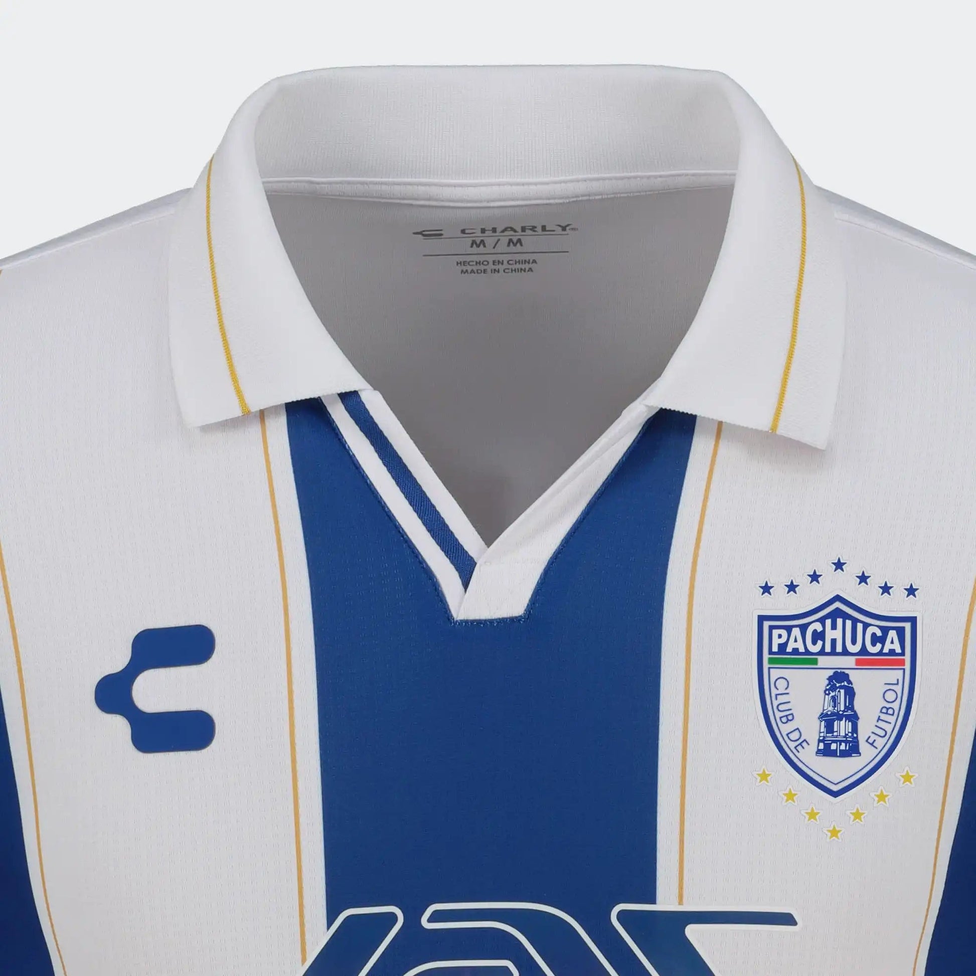 Charly 2025 Pachuca Men's Club World Cup Edition Authentic Home Soccer Jersey (Detail 1)