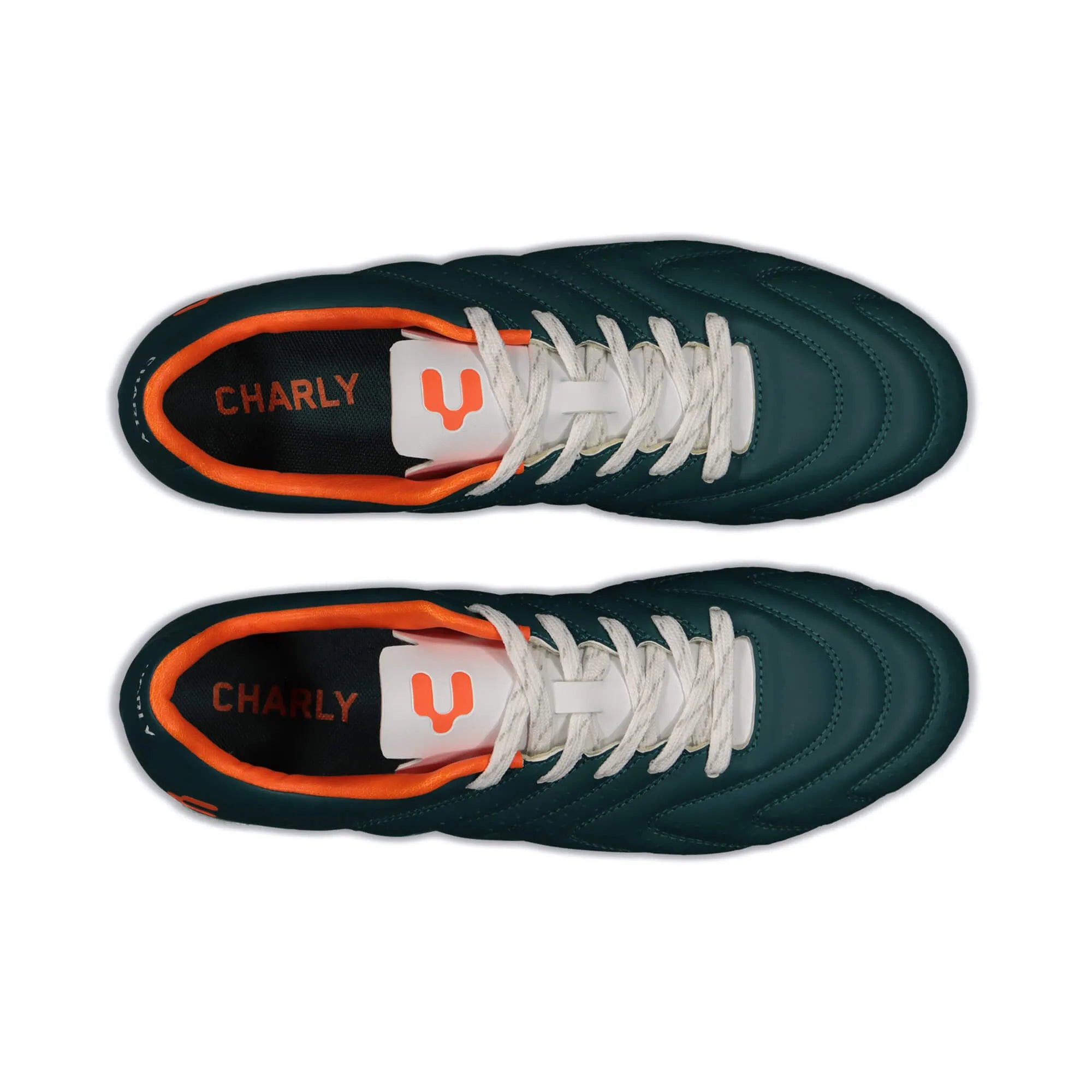 Charly Encore FG Forrest Green-Orange-White (Pair - Top)