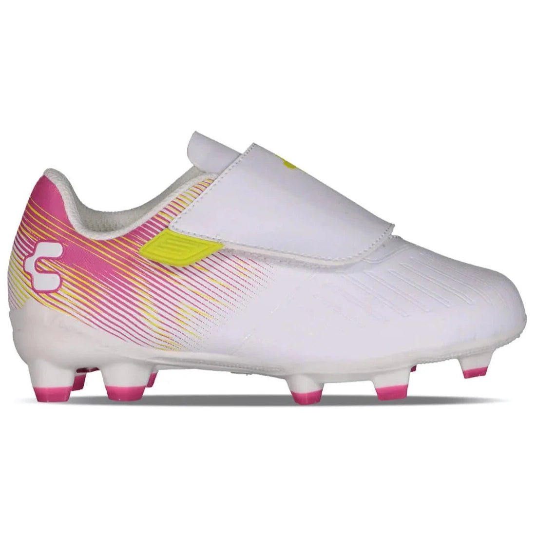 Charly Kid's Grasshopper 7.0 ST Firm Ground Soccer Cleats (Side 1)