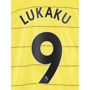 Chelsea 2021/22 Away Lukaku #9 Jersey Name Set Black