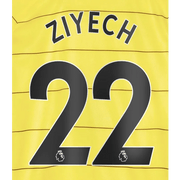 Chelsea 2021/22 Away Ziyech #22 Jersey Name Set Black