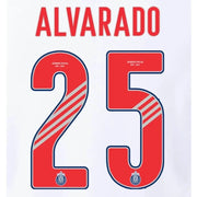 Chivas 2024-25 Away ALVARADO #25 Official Name Set (Back)