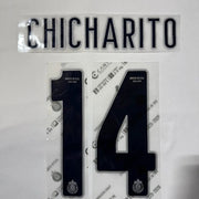 Chivas 2025/26 Home CHICHARITO #14 Official Name Set