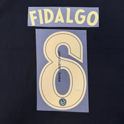 Club America 2025-26 Away FIDALGO #8 Official Name Set