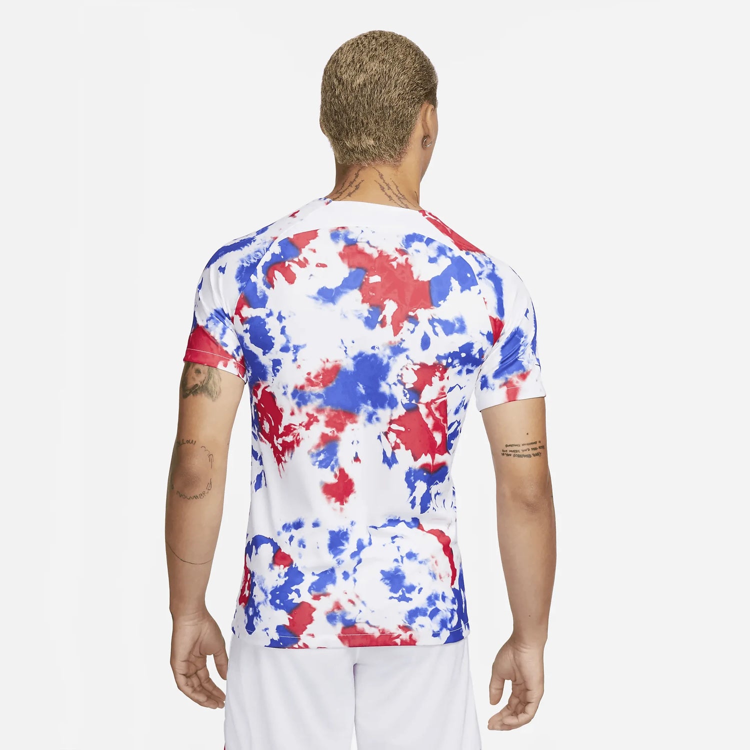 Nike 2022-23 USA Men's Dri-Fit Pre-Match Top (Model - Back)