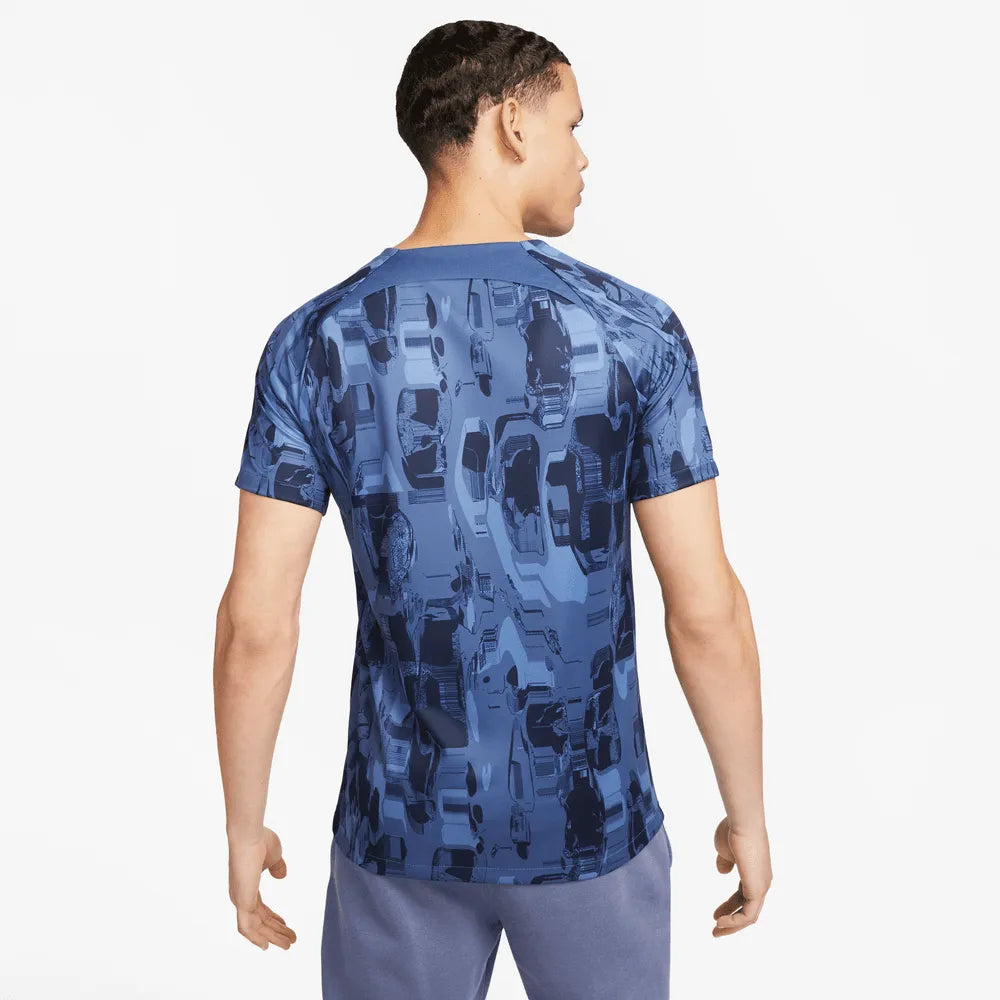 Nike 2023-24 Pumas Men's Academy Pro Pre-Match Jersey (Model - Back)
