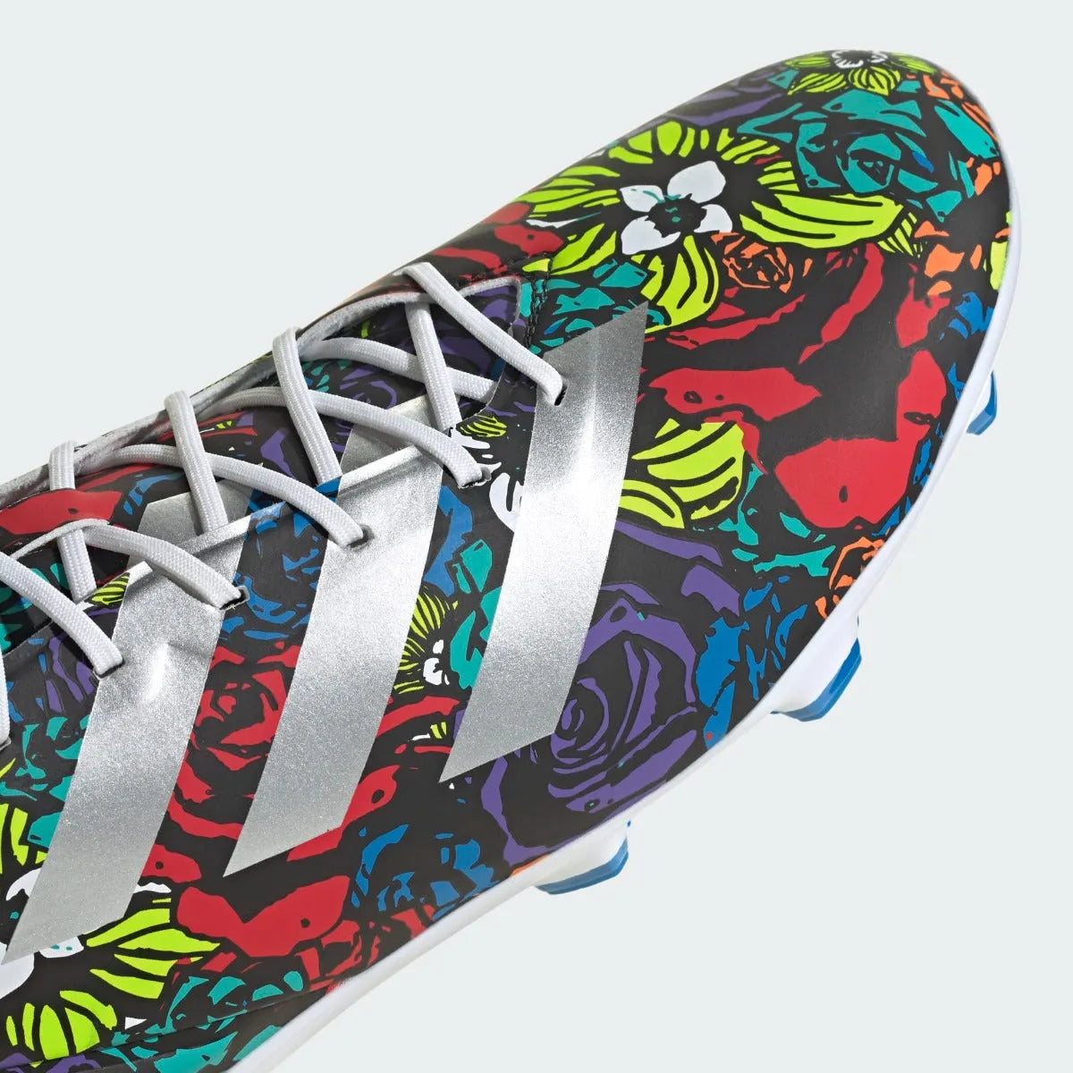 adidas GameMode FG - White-Silver-Blue (Detail 1)