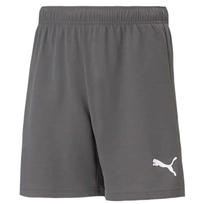 Puma Teamrise Youth Short Gray (Front)
