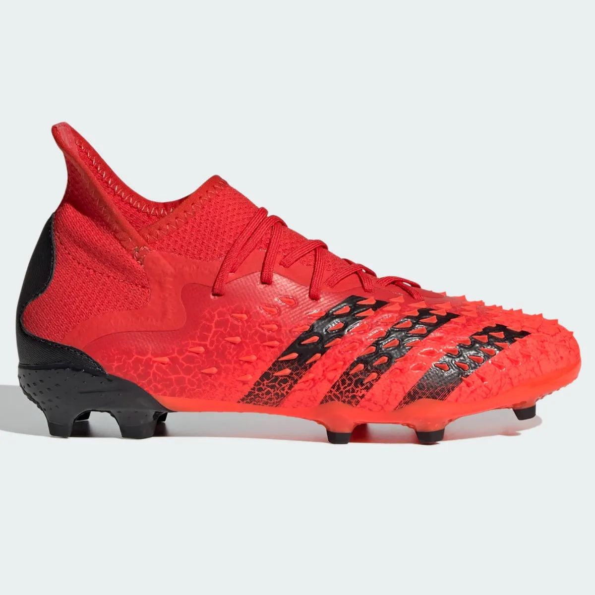 Adidas JR Predator Freak .1 FG - Red-Black (Side 1)