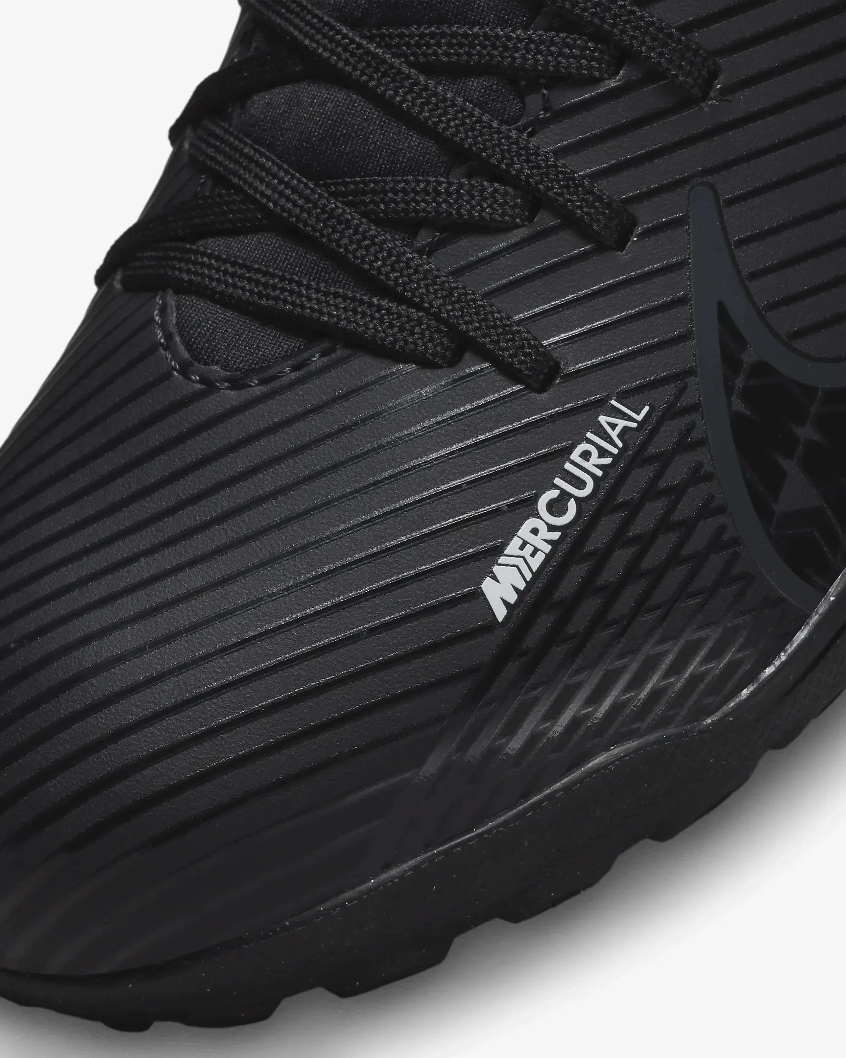  Nike Jr Superfly 9 Club Turf - Black-Smoke Grey (Detail 1)