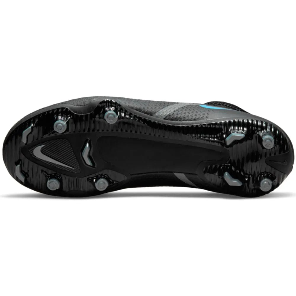 Nike JR Phantom GT2 Academy DF FG-MG - Black-Blue (Bottom)