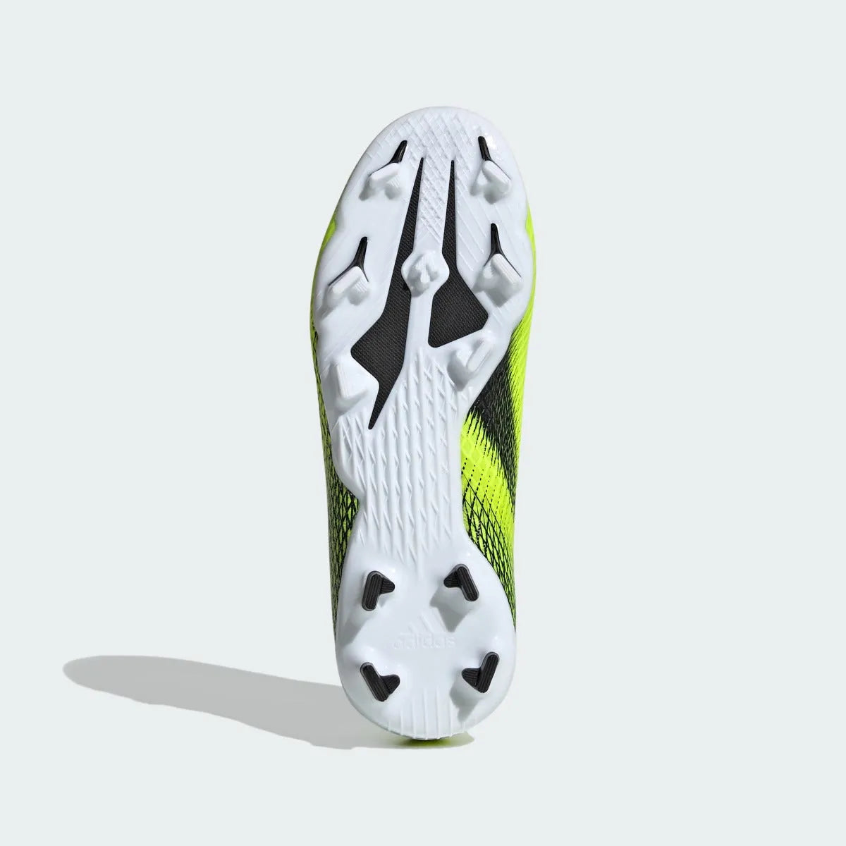 Adidas JR X Ghosted.3 Laceless FG - Volt-Black