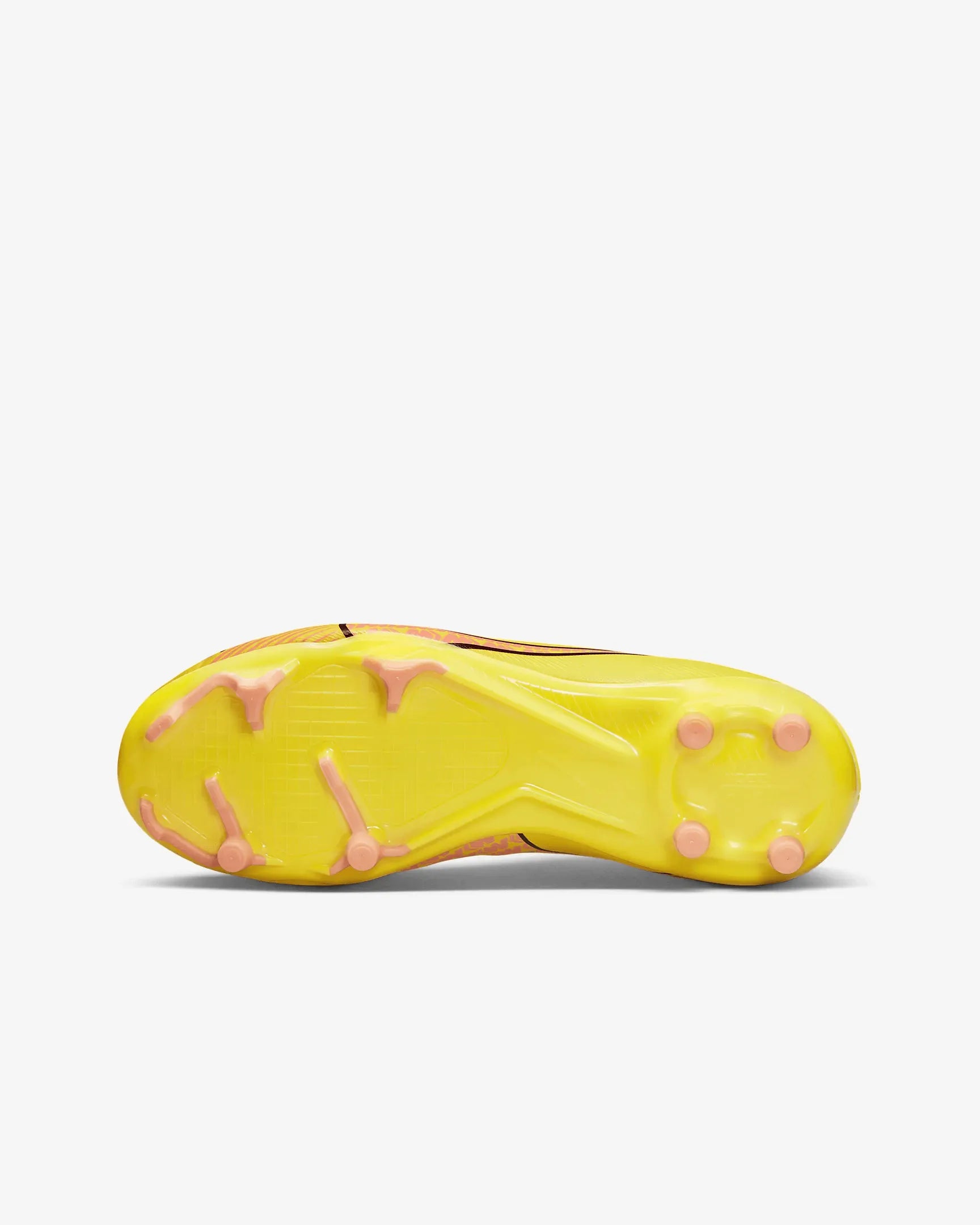 Nike Jr Zoom Vapor 15 Academy FG/MG - Yellow Strike-Sunset Glow (Bottom)