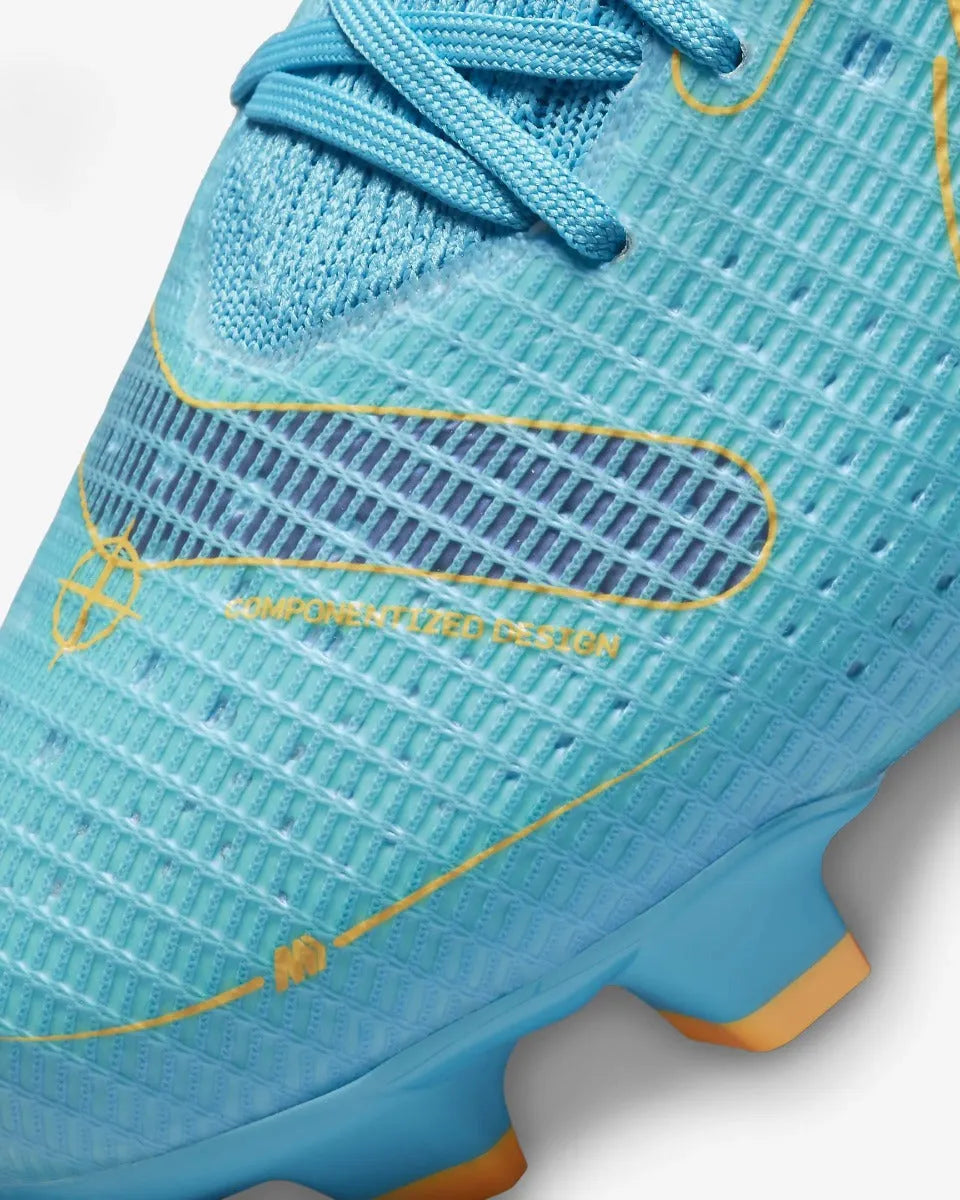 Nike Mercurial Vapor 14 Pro FG - Chlorine Blue-Laser Orange (Detail 2)