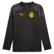 Puma 2023-24 Borussia Dortmund Men's Quarter-Zip Training Top (Front)